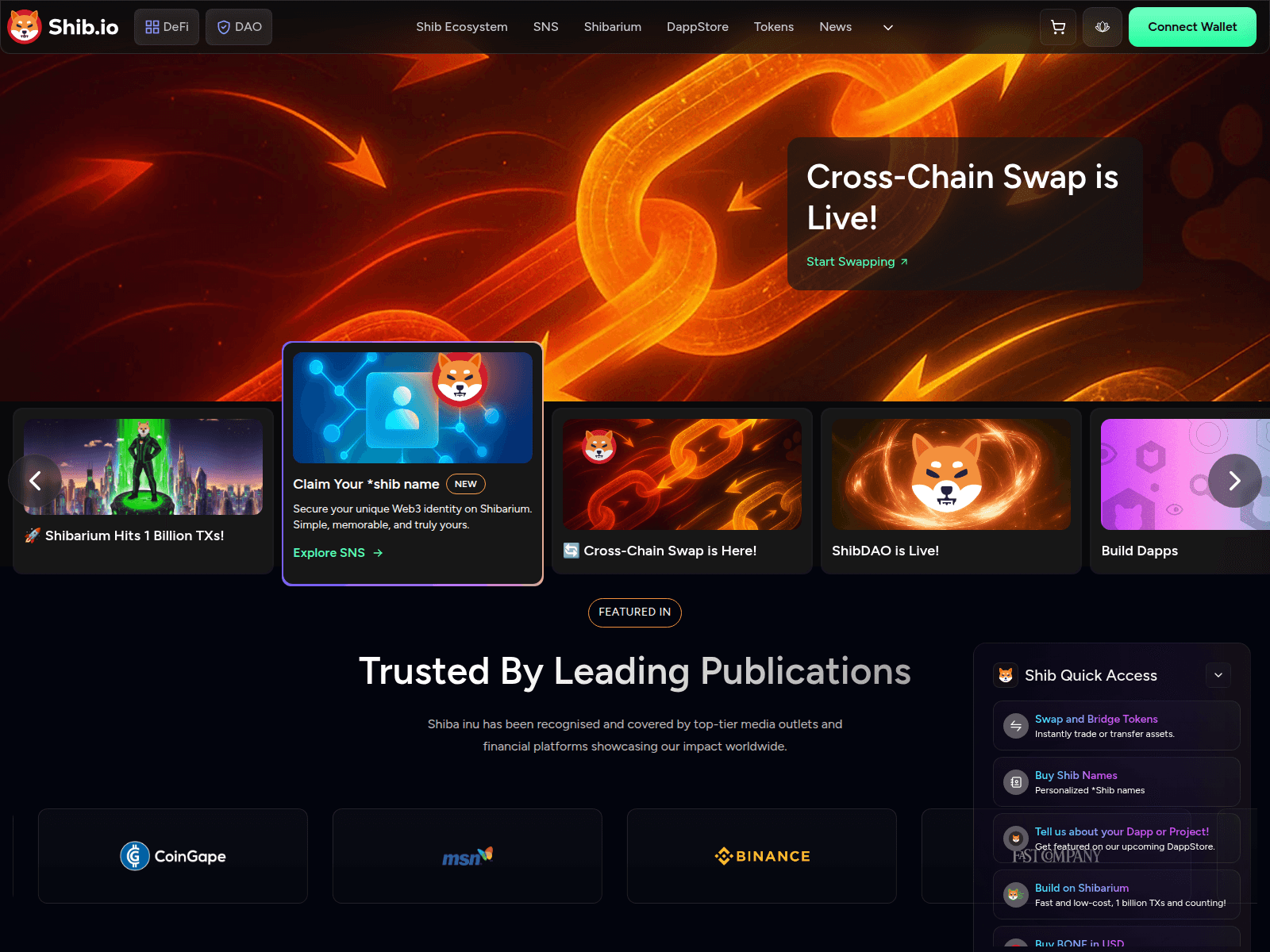 Screenshot of shibinu-gift.com