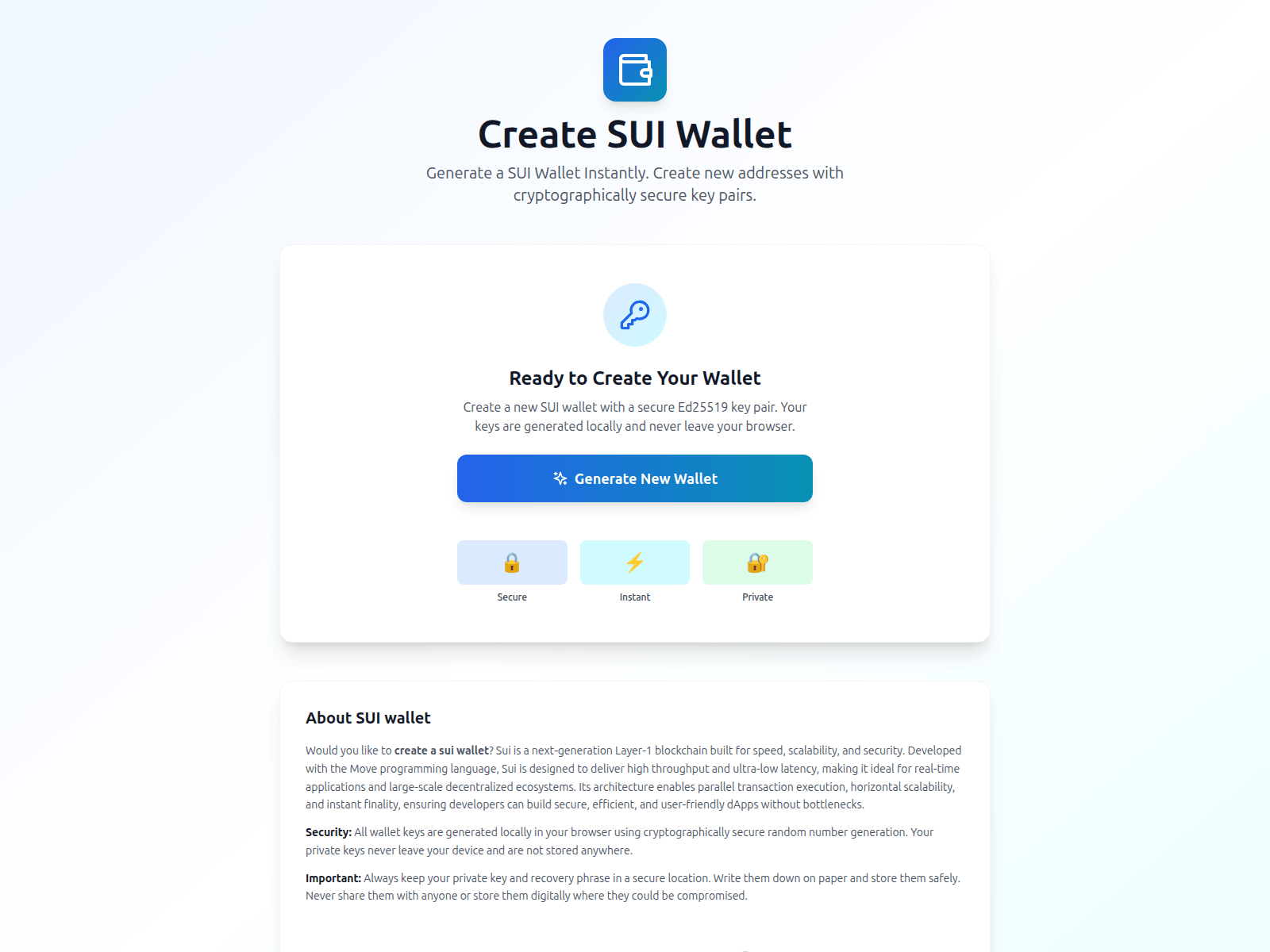 Screenshot of suiwallet.xin