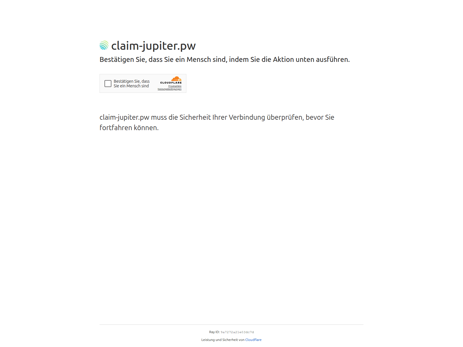 Screenshot of claim-jupiter.pw