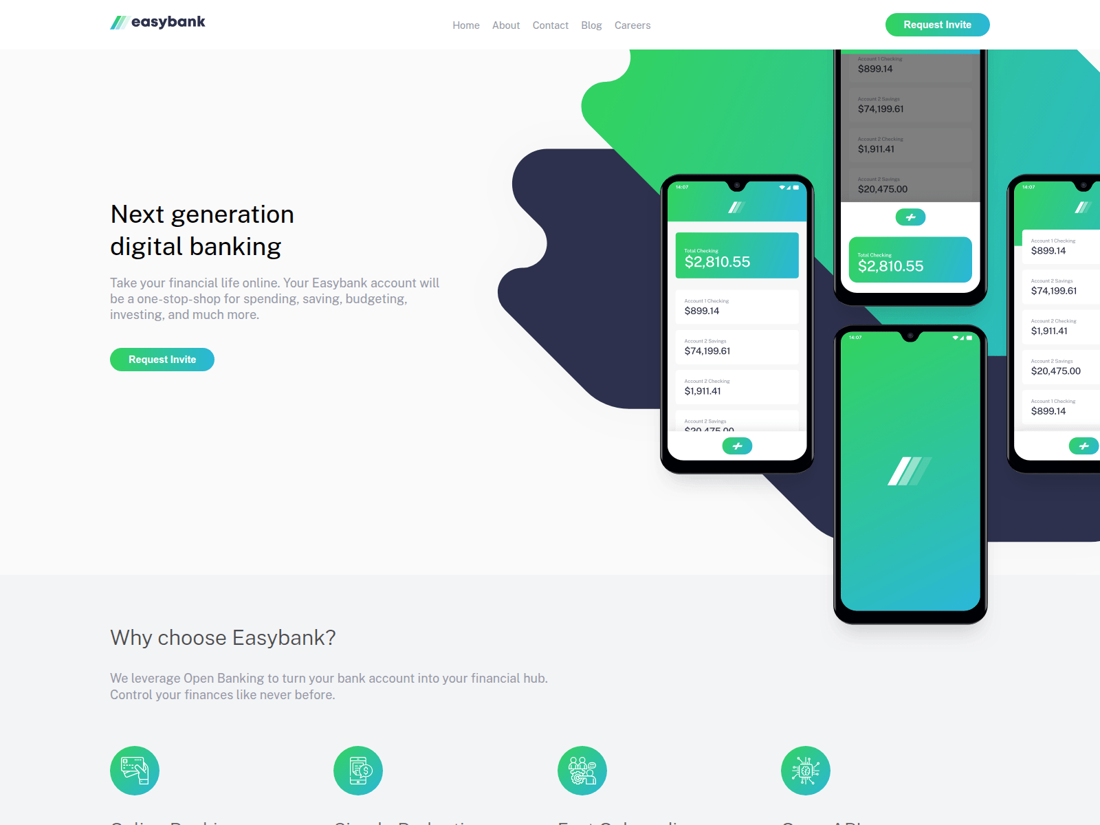 Screenshot of easy-bank-landing-page-eta.vercel.app