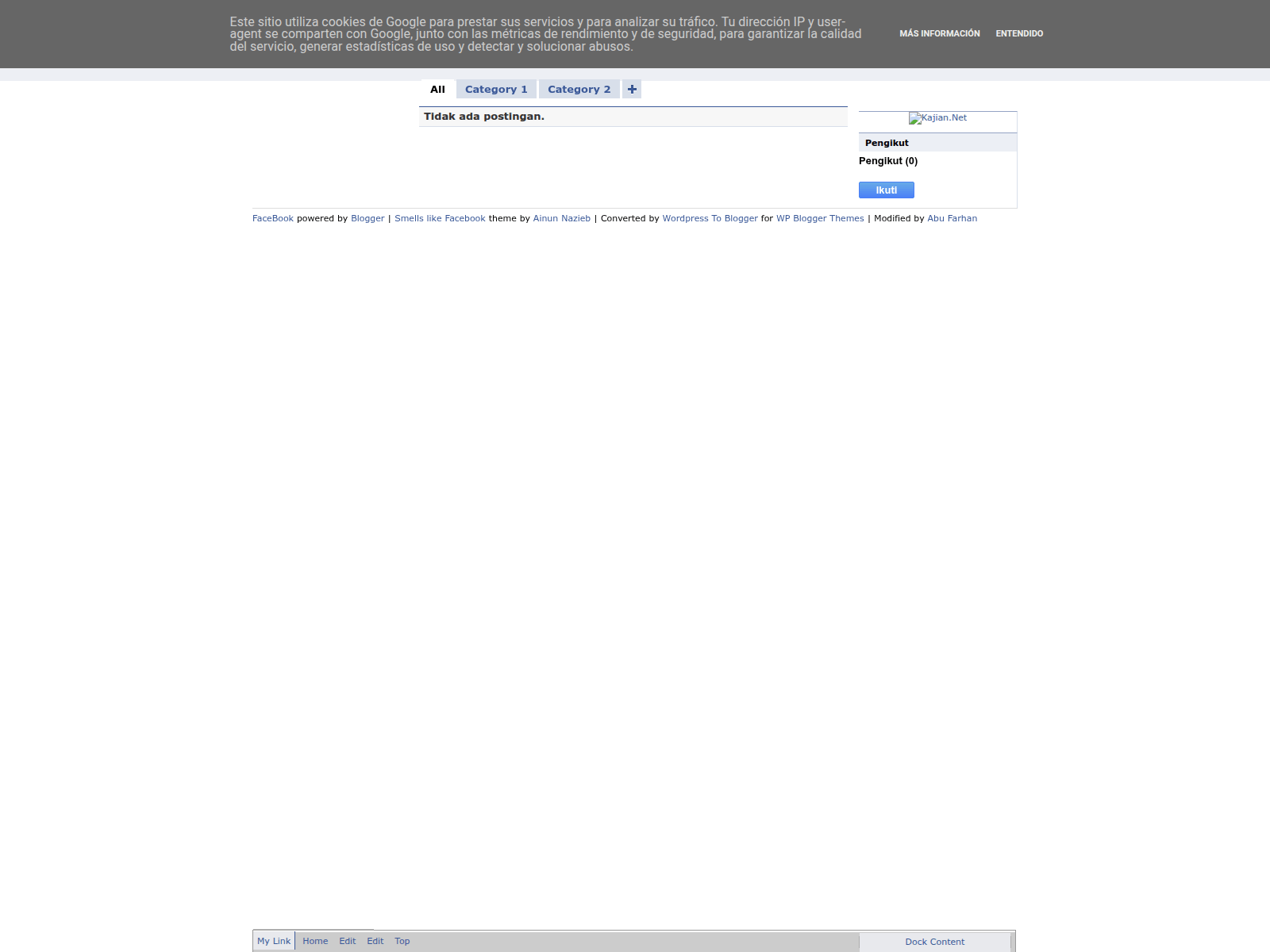 Screenshot of aboo-facebook.blogspot.com