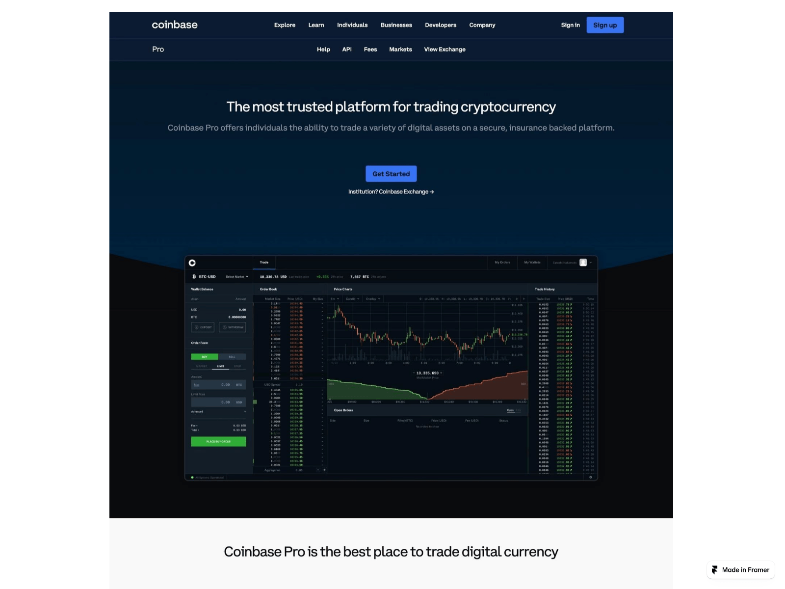 Screenshot of pro--coinsbasse.framer.ai