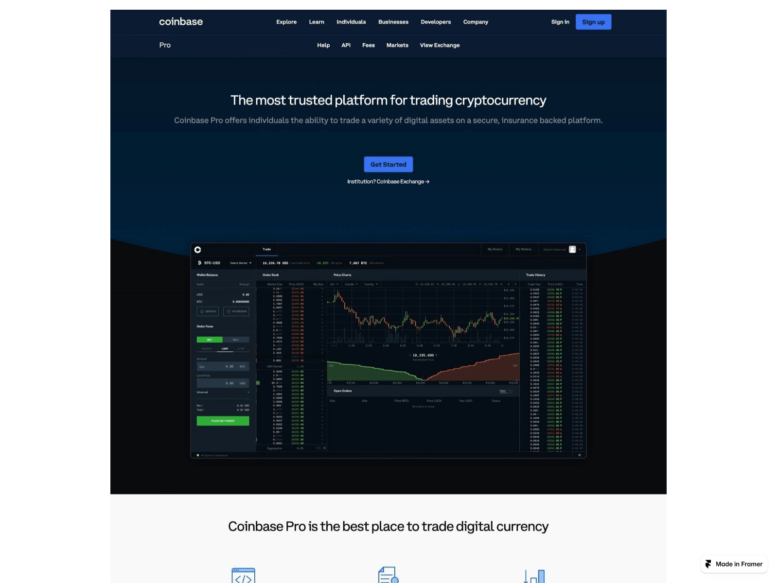 Screenshot of conis-we.framer.ai