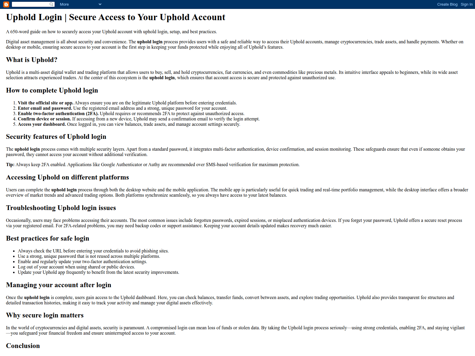 Screenshot of uphold-logiiin.blogspot.ro