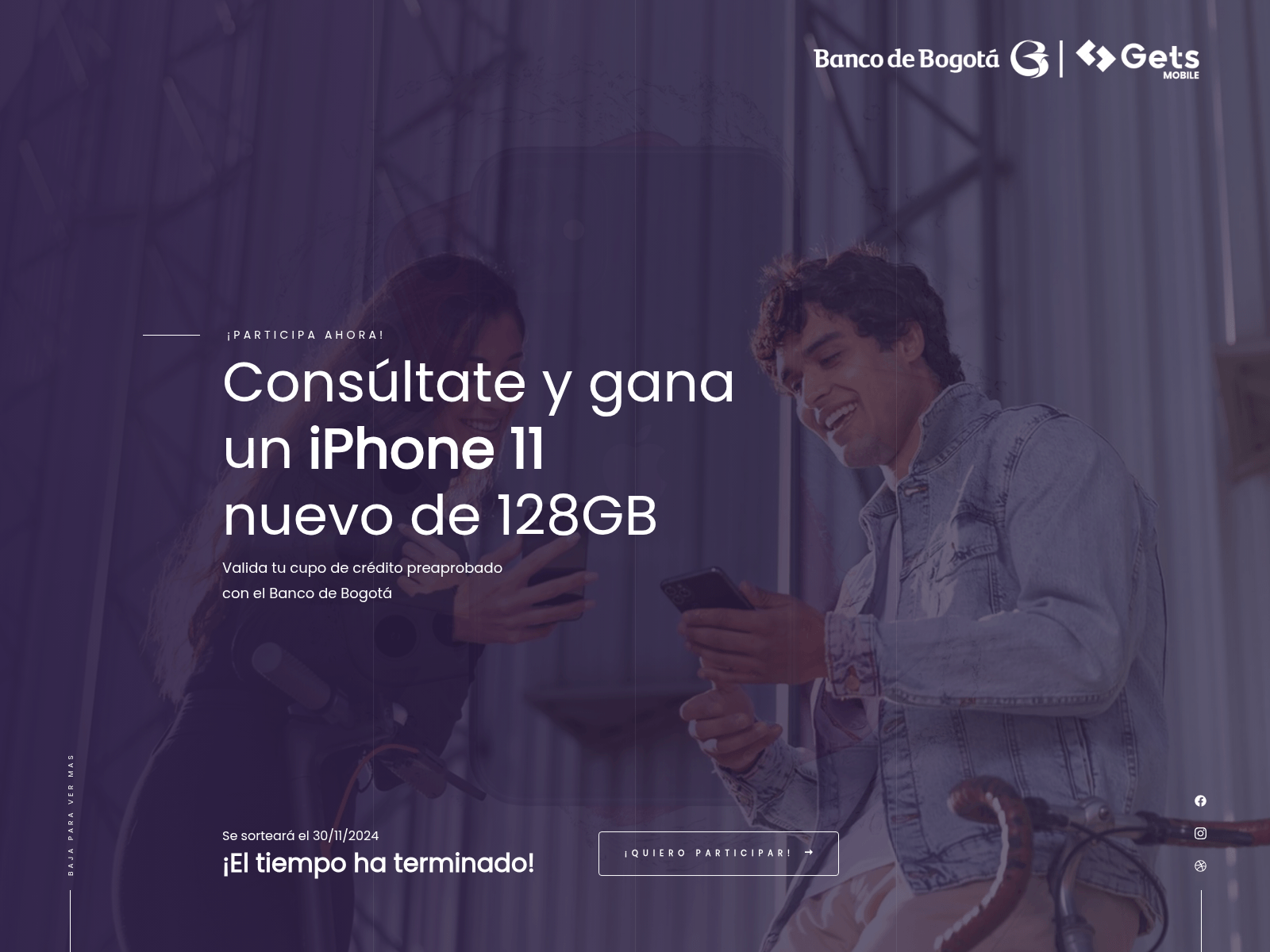 Screenshot of promo.getsmobile.shop