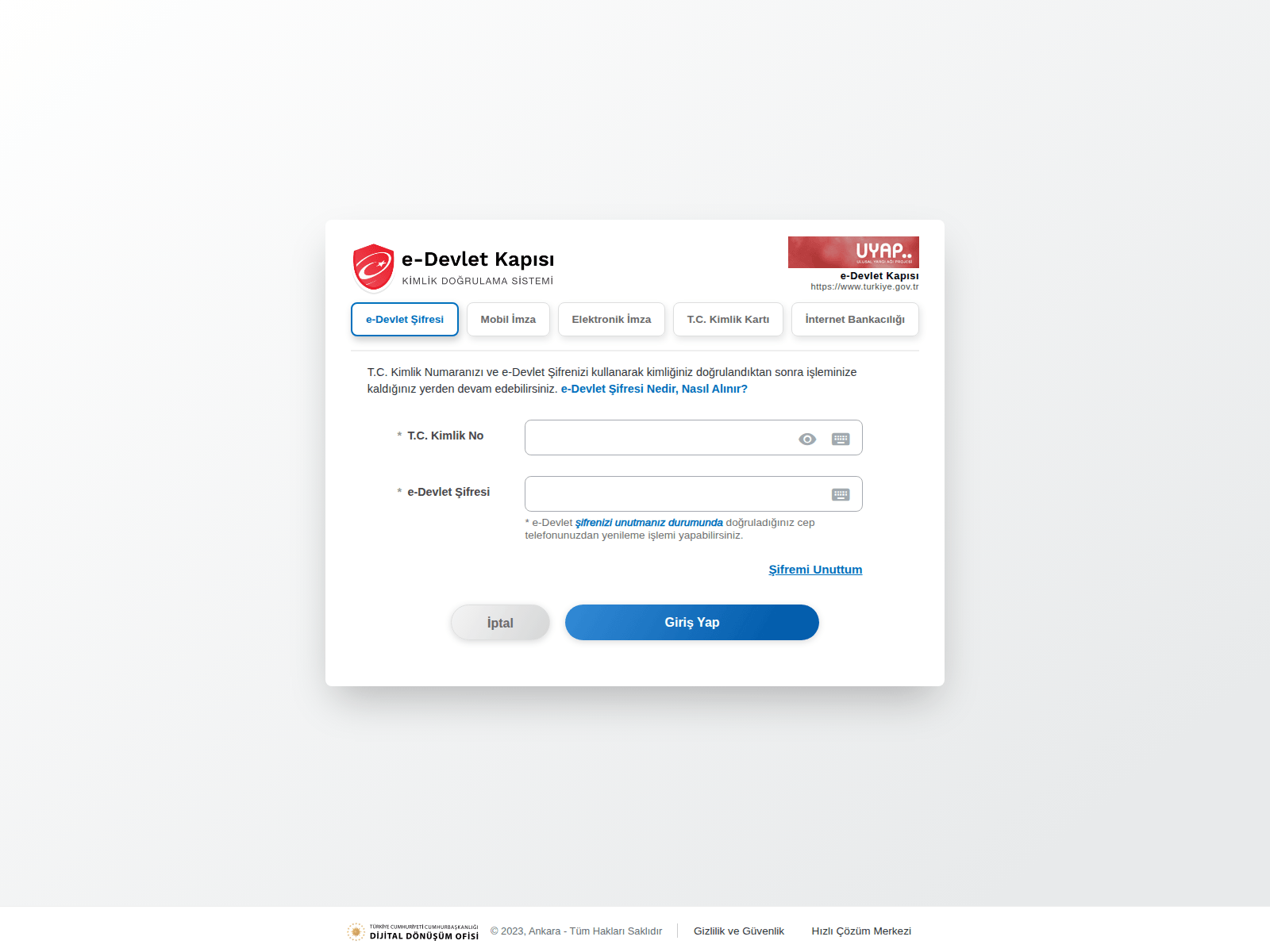 Screenshot of ceza-davalarim.xyz