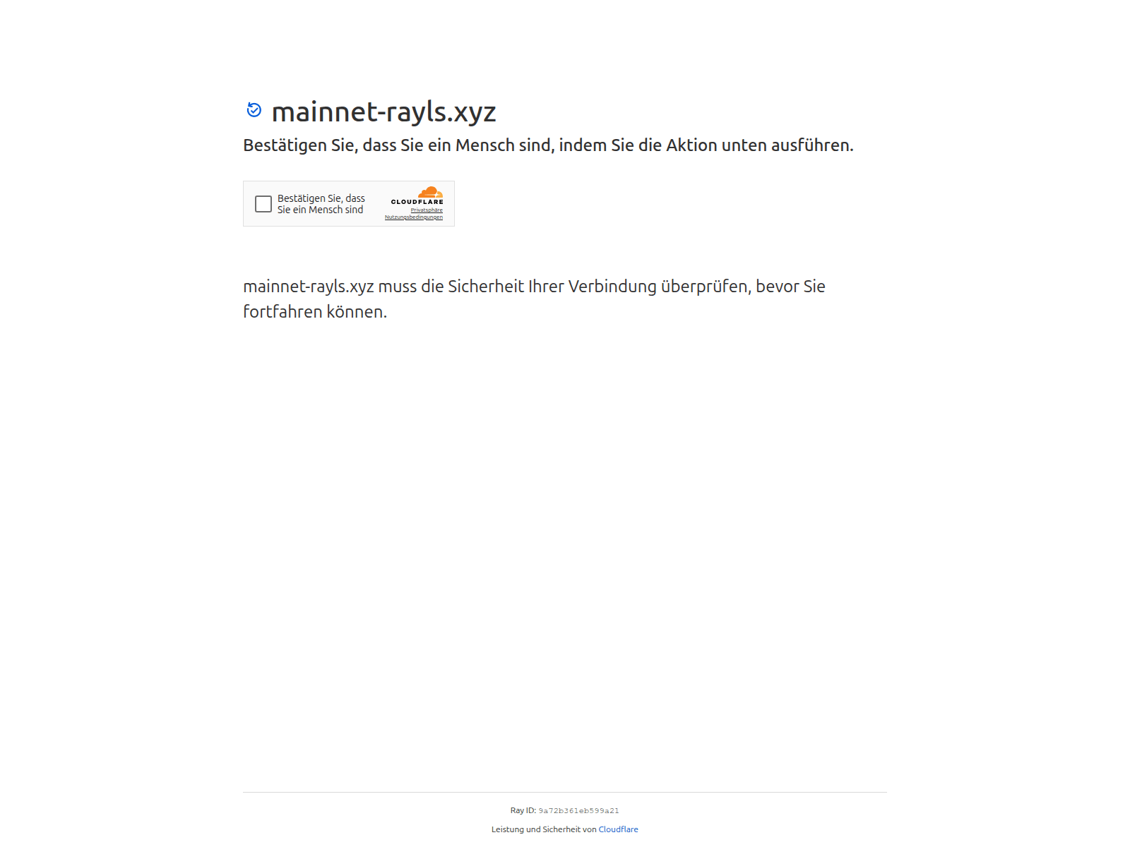 Screenshot of mainnet-rayls.xyz