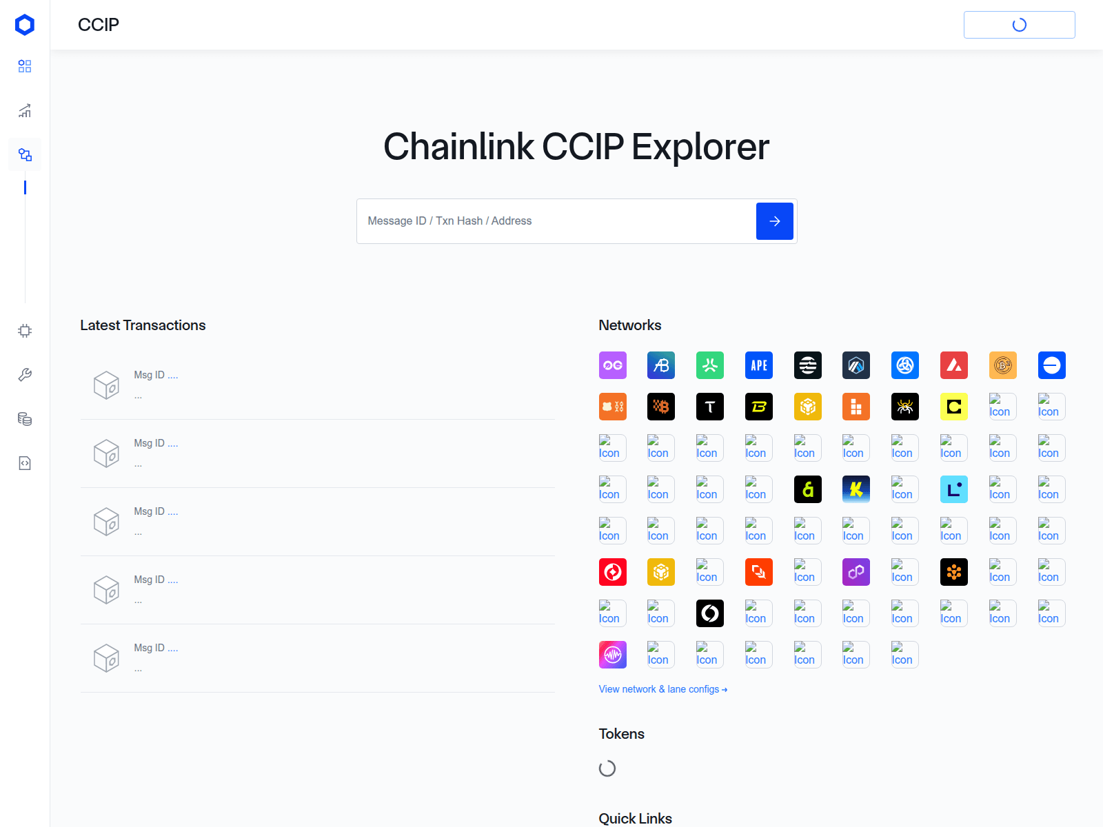 Screenshot of ccip-ui.vercel.app