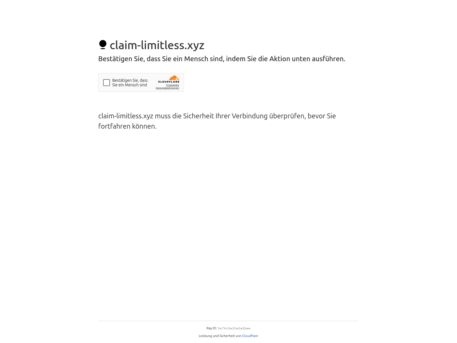 Screenshot of claim-limitless.xyz