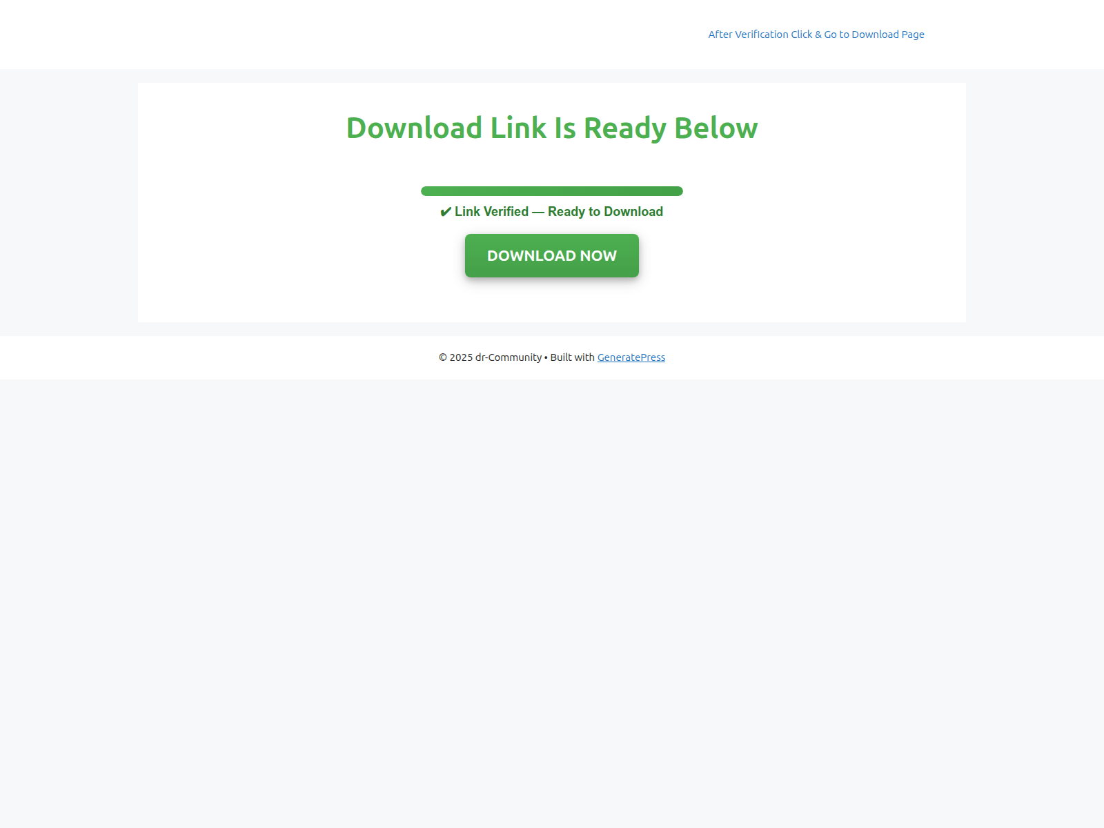 Screenshot of dr-community.online