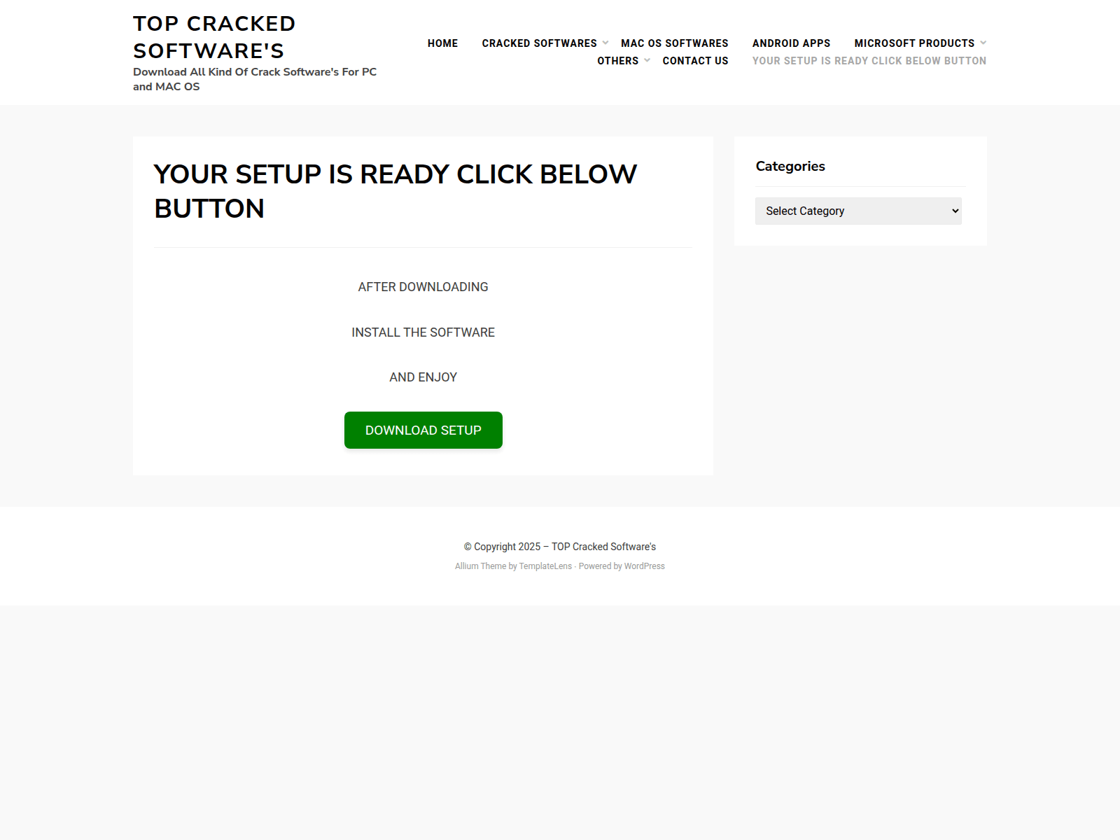 Screenshot of topcracked.com