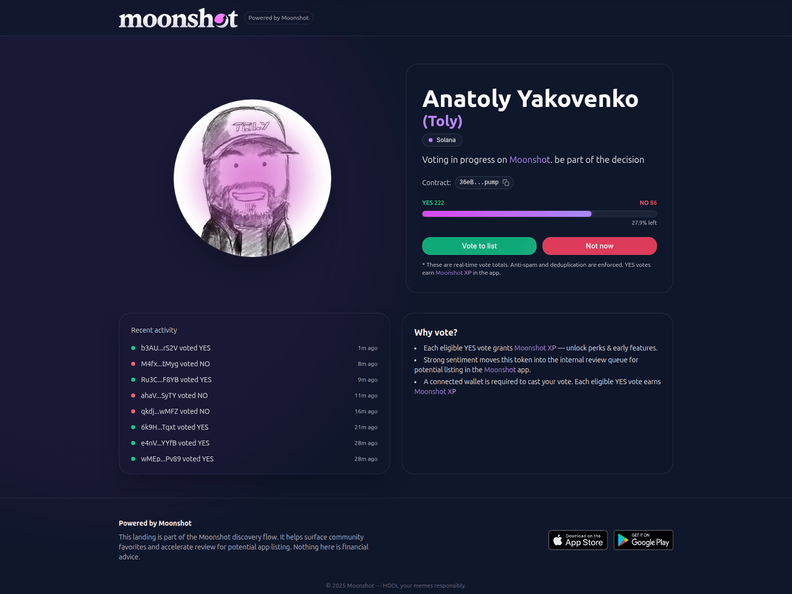 Screenshot of www.list-moonshot.com