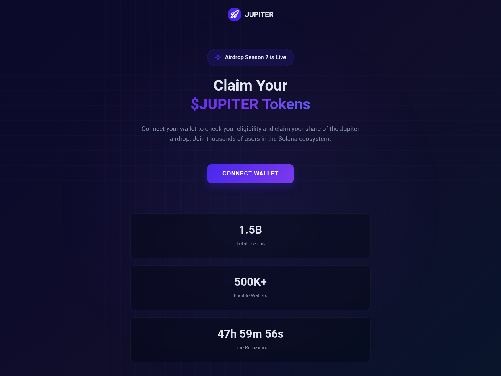 Screenshot of www.jupsupply.app