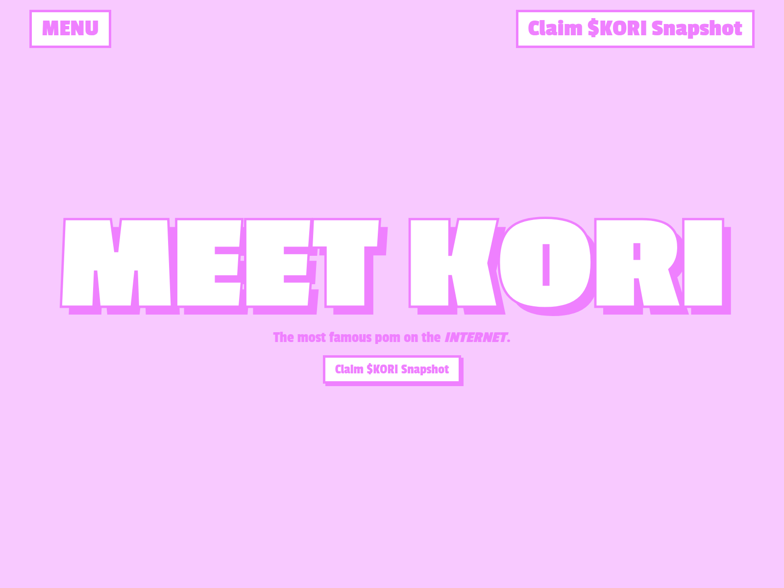 Screenshot of snapshot-pomkori.com