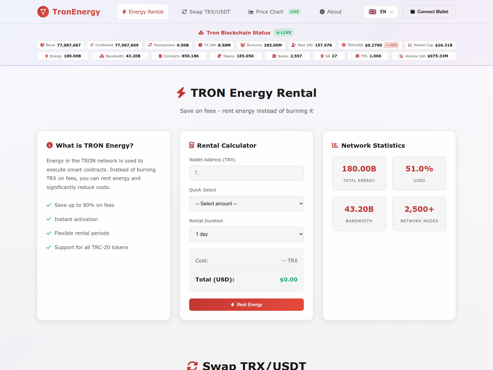 Screenshot of tronenergy.zip
