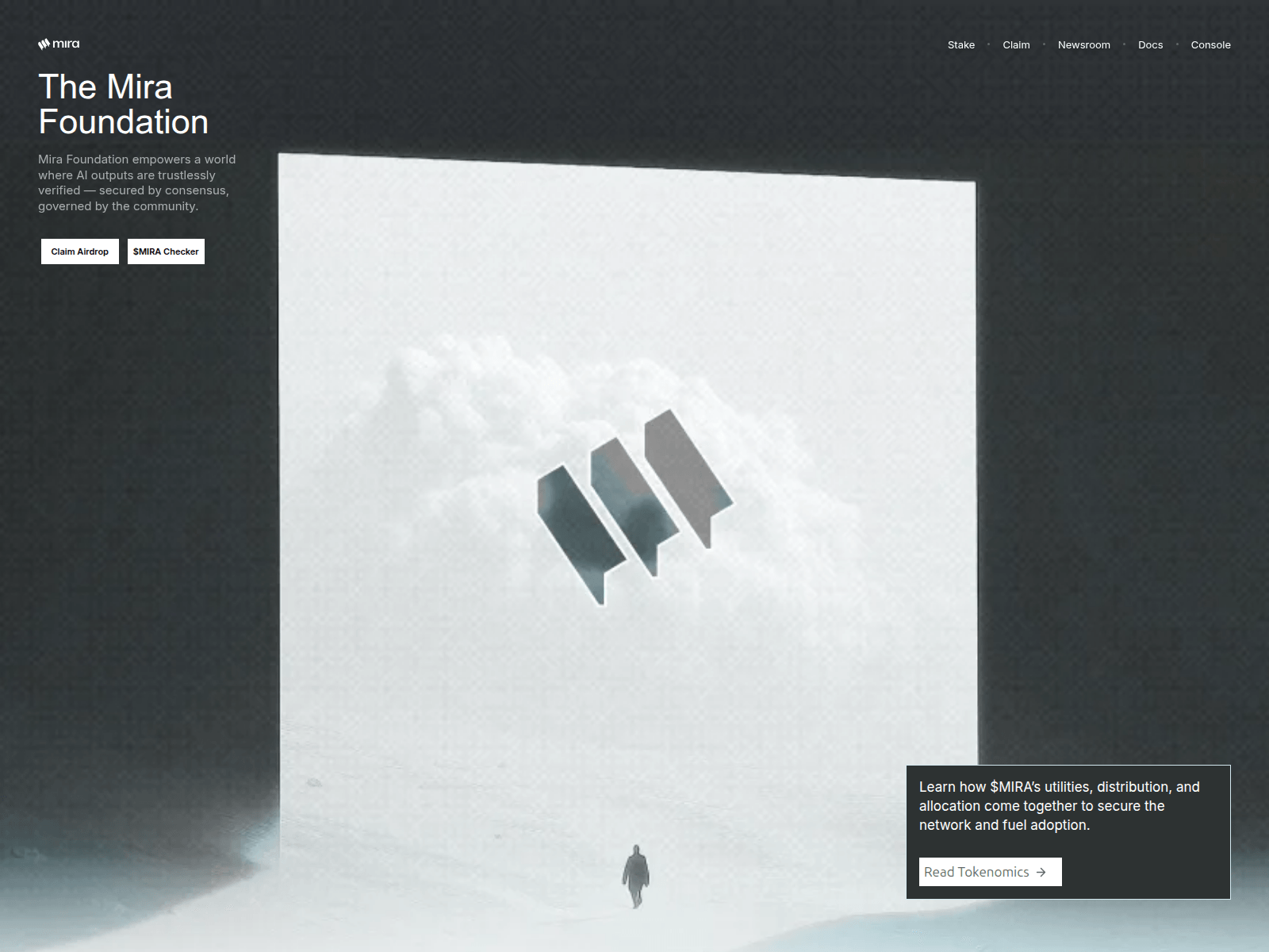 Screenshot of foundationmira.network
