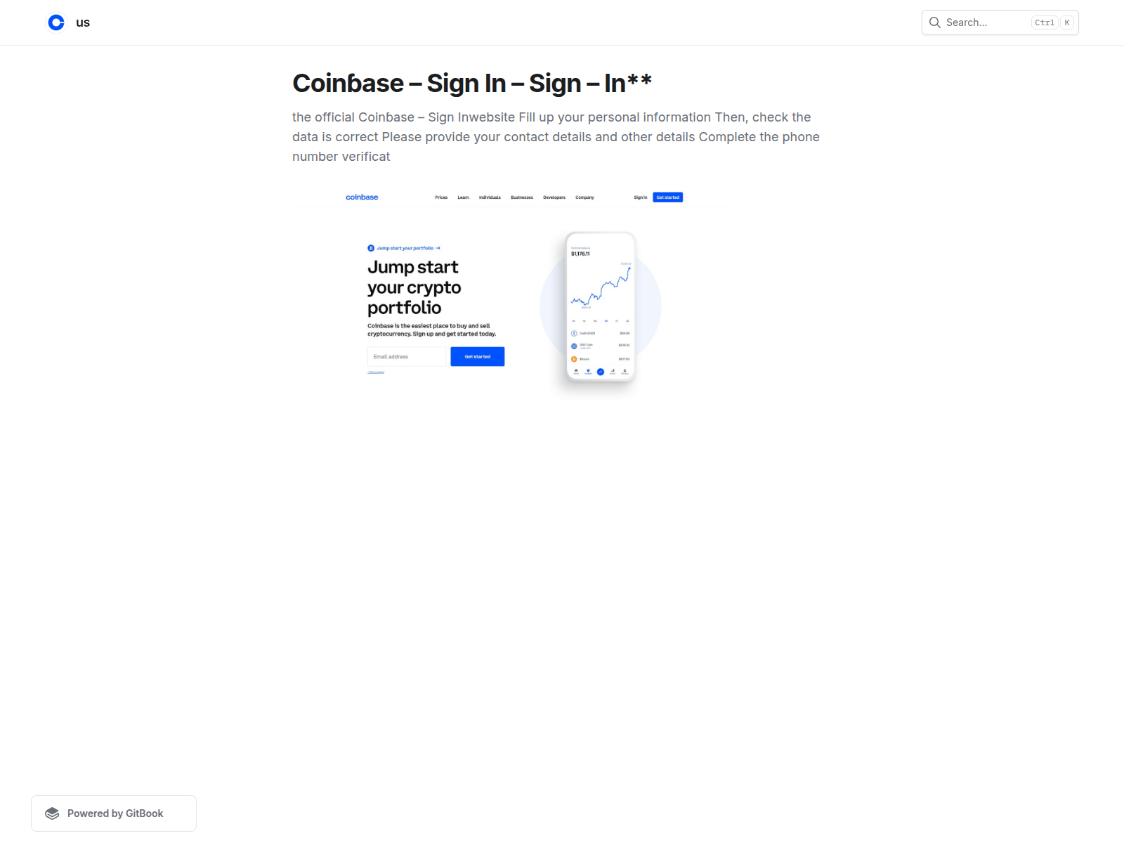 Screenshot of coinbassignic.gitbook.io