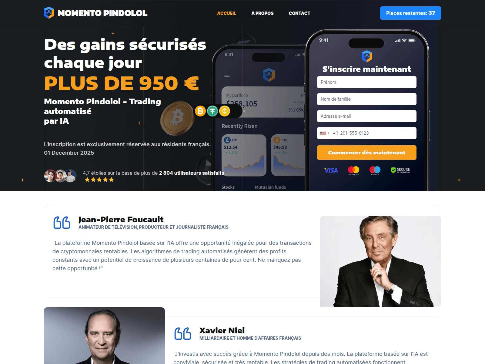 Screenshot of momentopindolol.net
