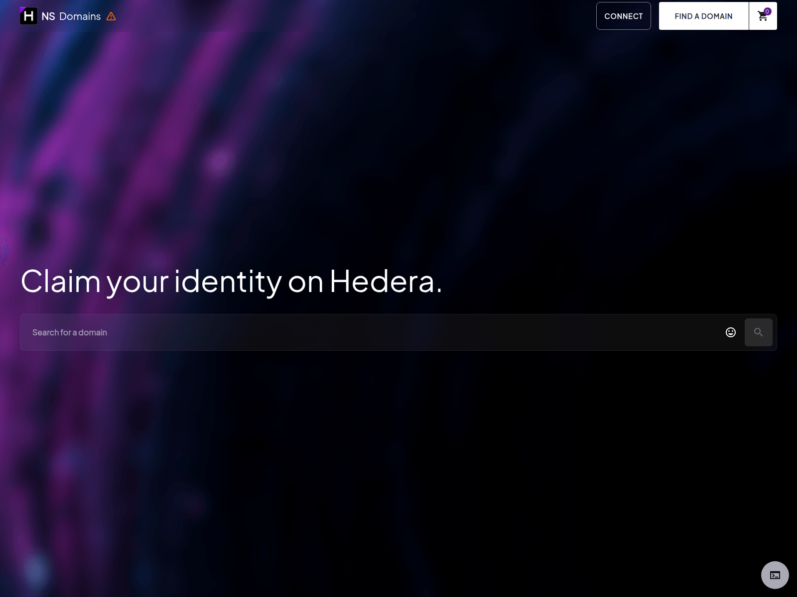 Screenshot of testnet.prod.hashgraph.name
