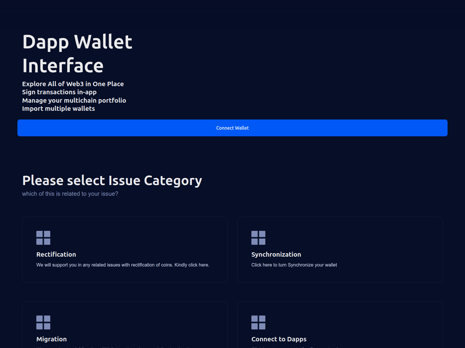 Screenshot of defire-solutions.pages.dev