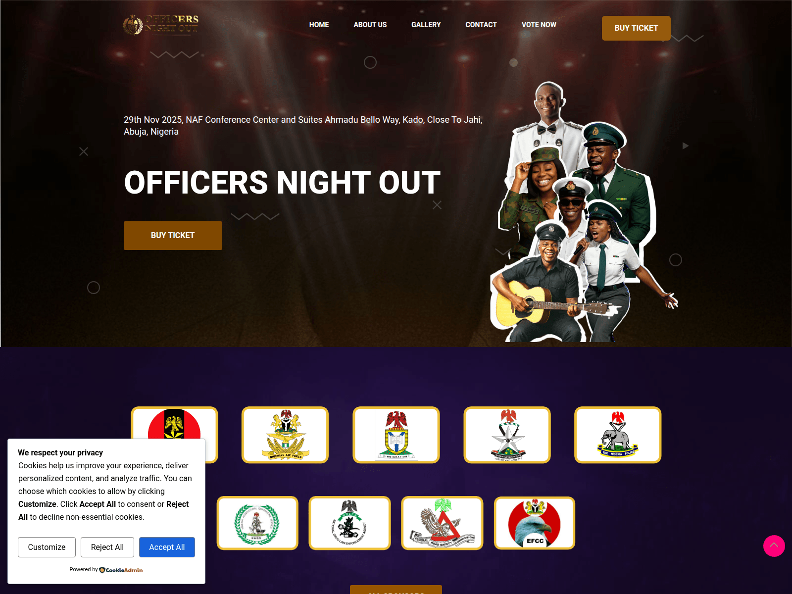 Screenshot of luvbeingworld.com.ng
