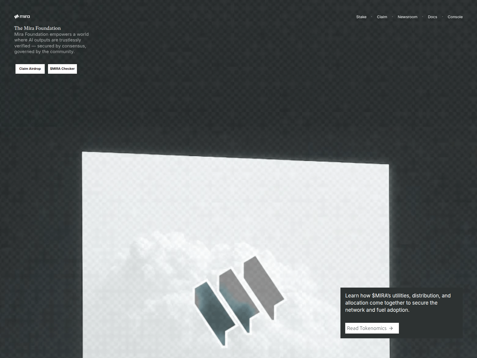 Screenshot of foundation.minra.network