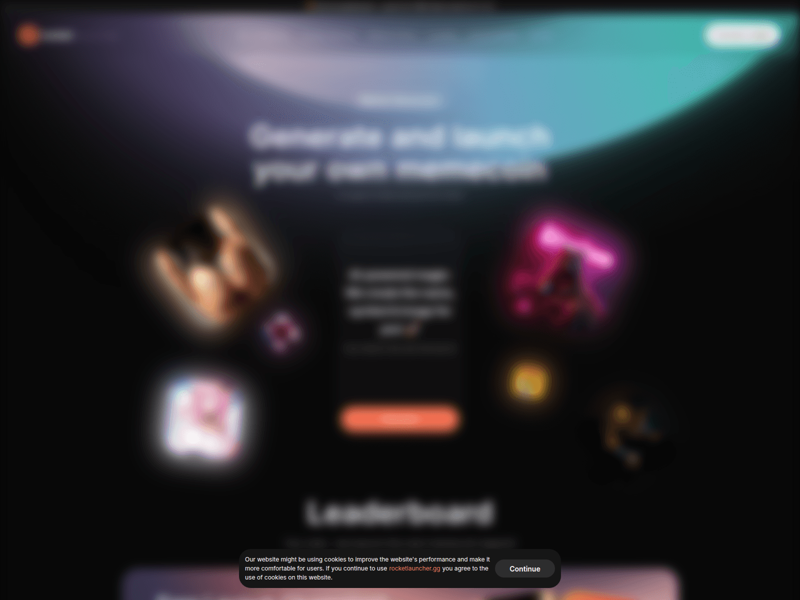 Screenshot of www.rocketlauncher.gg