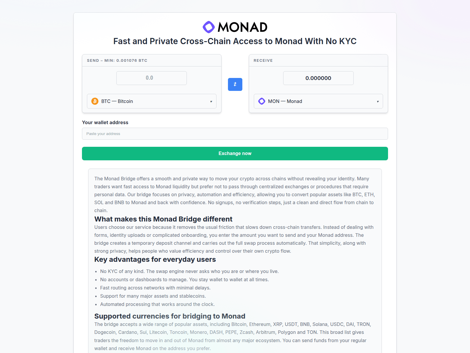 Screenshot of crypto-bridges.com