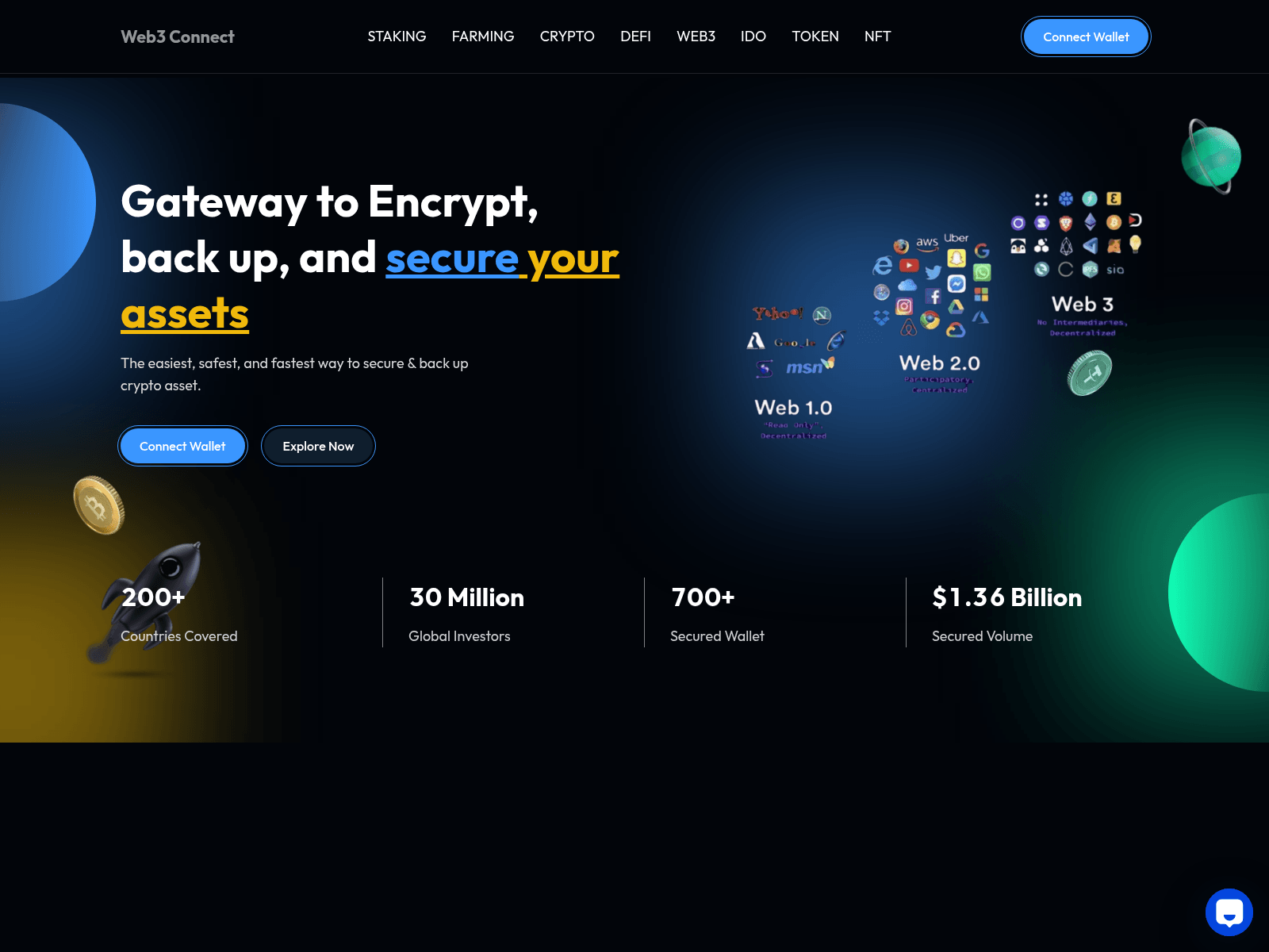 Screenshot of web3cloud.online