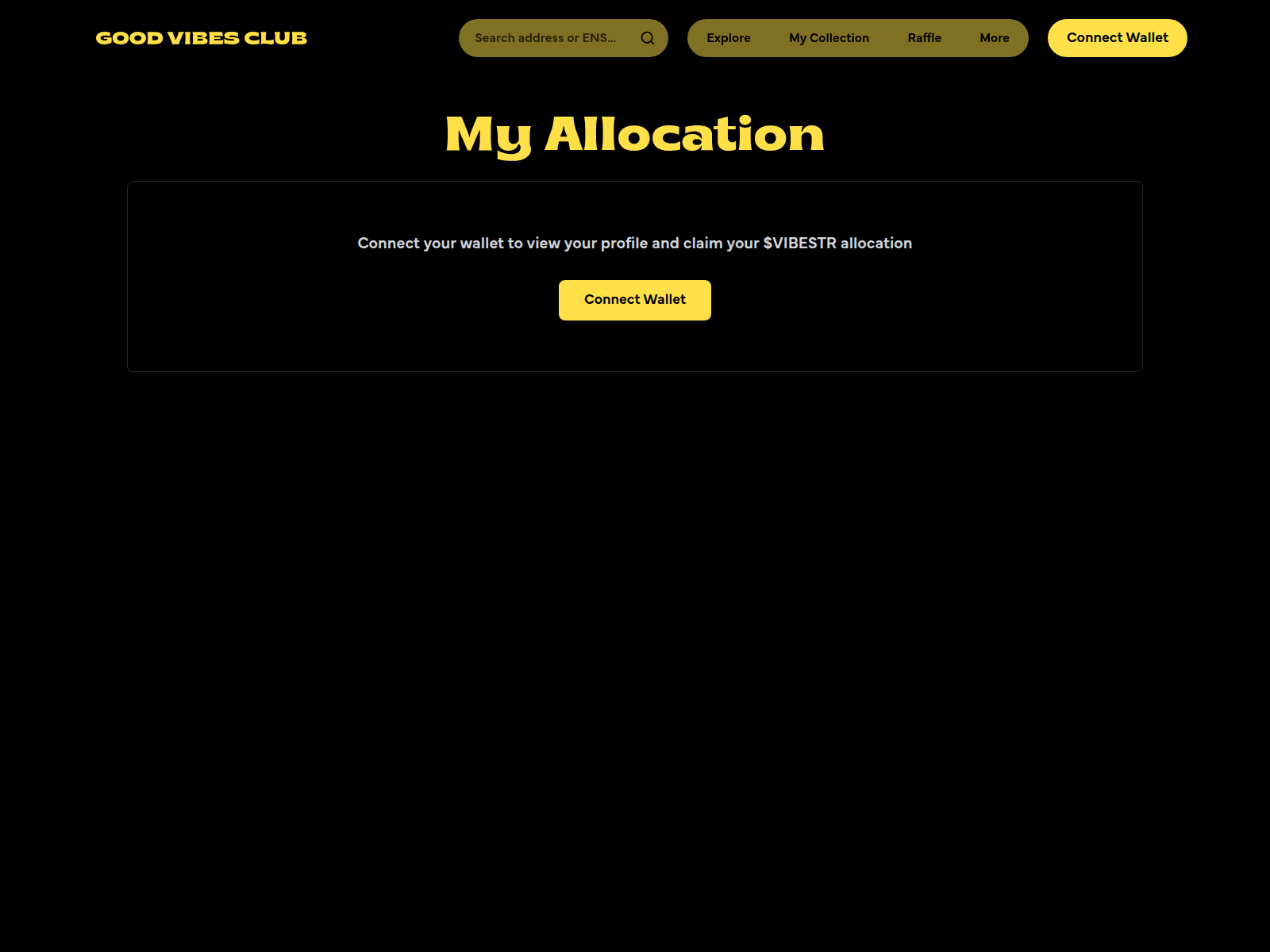 Screenshot of app-goodvibesclub.com