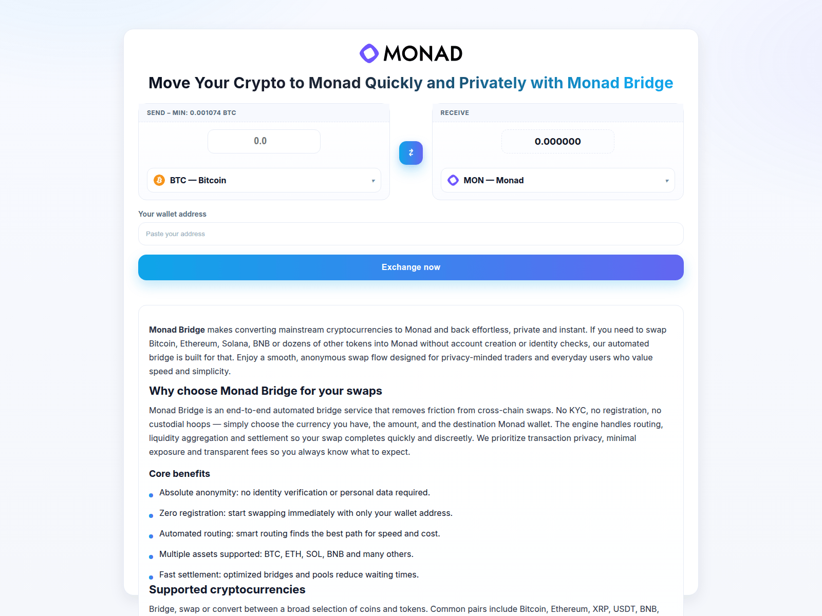 Screenshot of mo-bridge.com