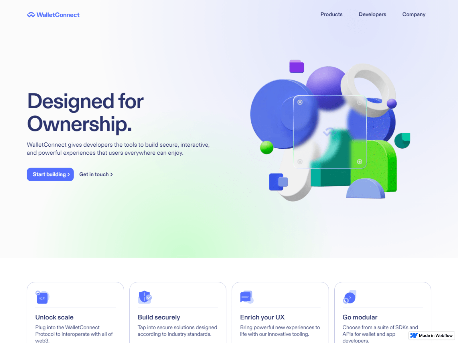 Screenshot of walletconnect-org--accesss.webflow.io