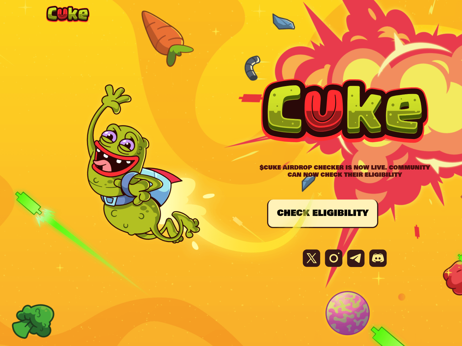 Screenshot of checker-cukecoin.com