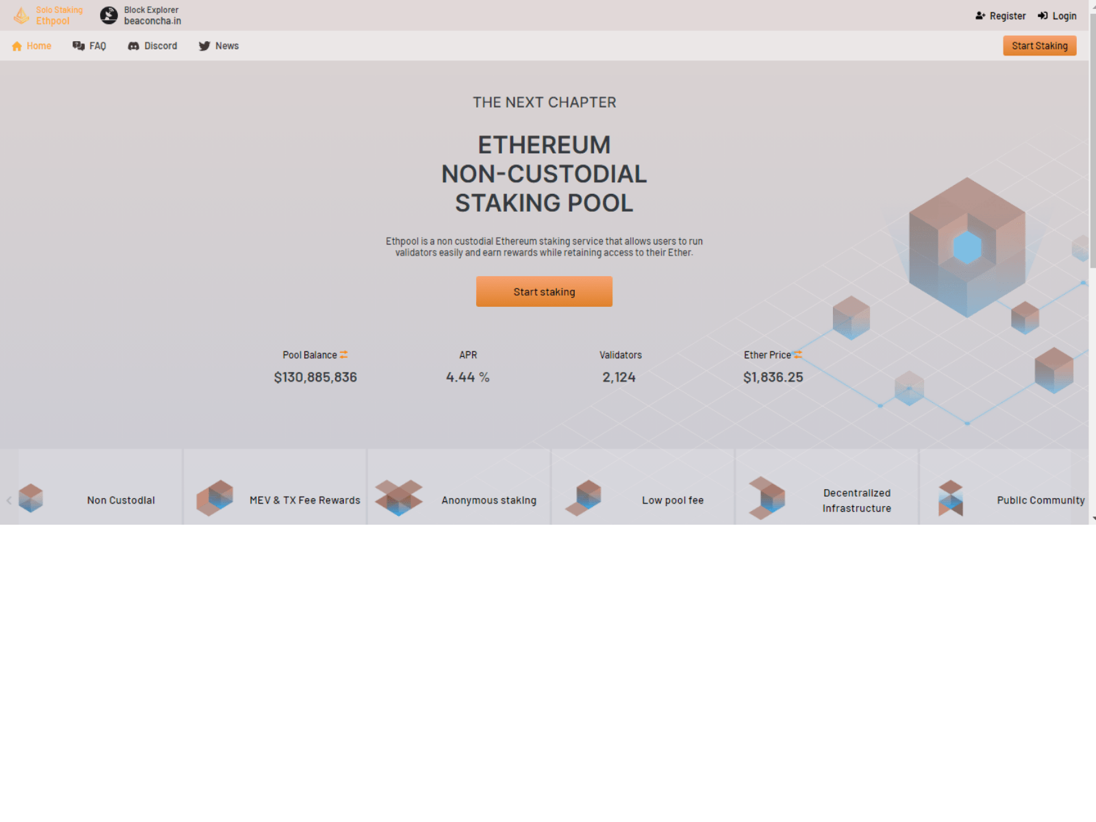 Screenshot of eathpoolstaking.webflow.io