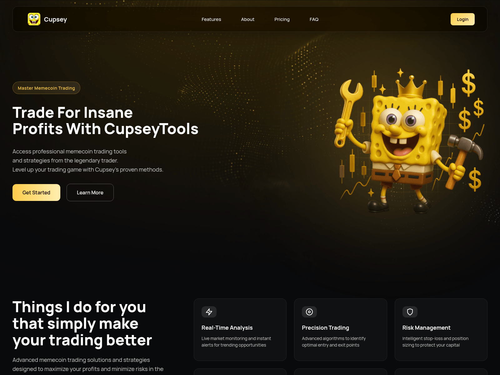 Screenshot of cupseytools.com