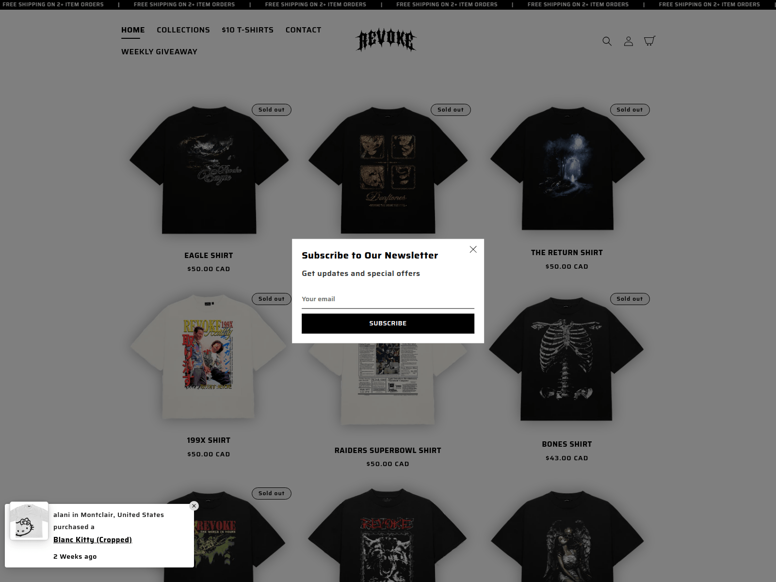 Screenshot of revokerugs.com