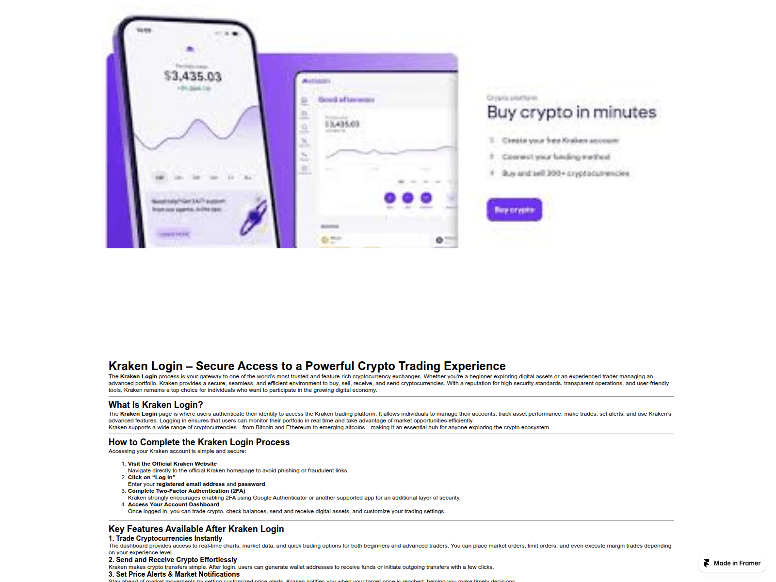 Screenshot of krakcencdn.framer.ai