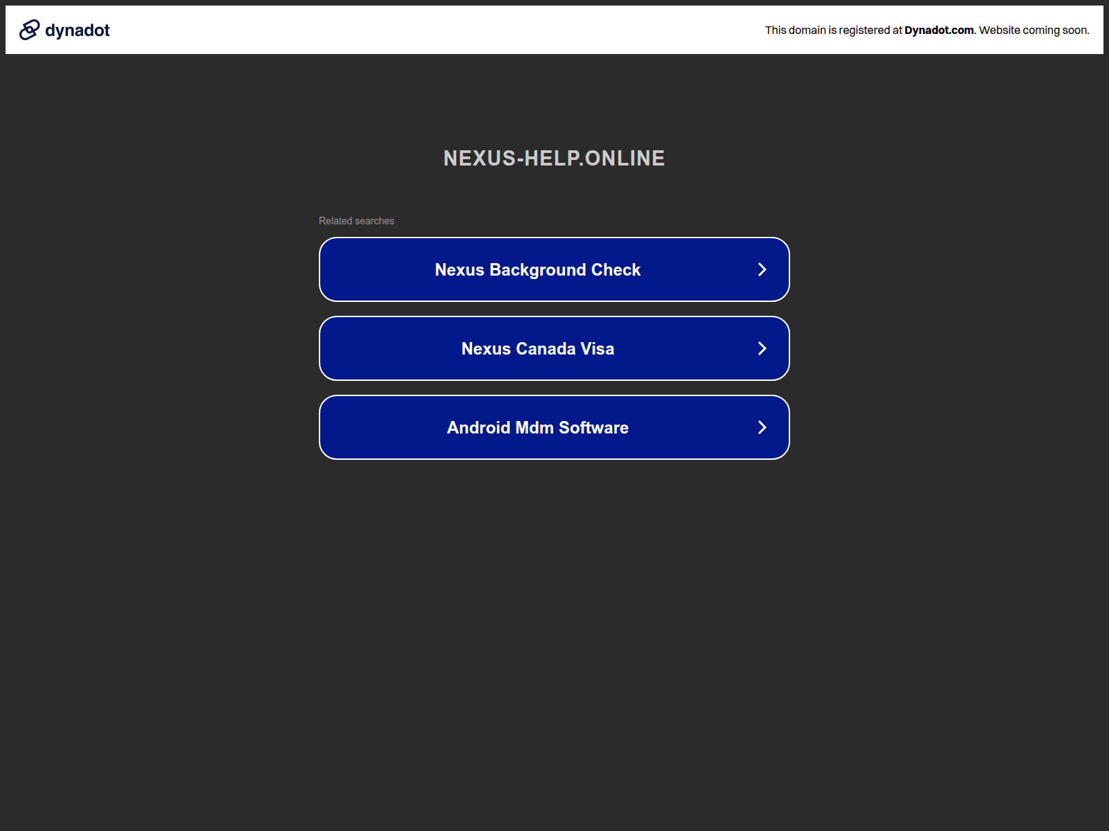 Screenshot of nexus-help.online