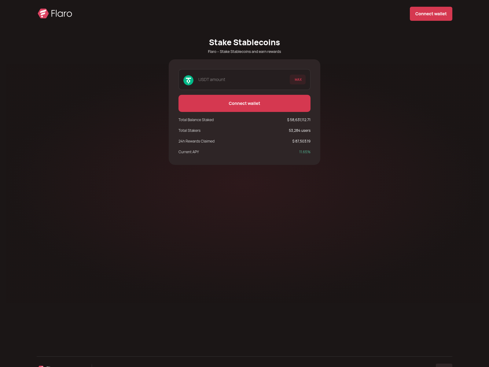 Screenshot of flaro.space
