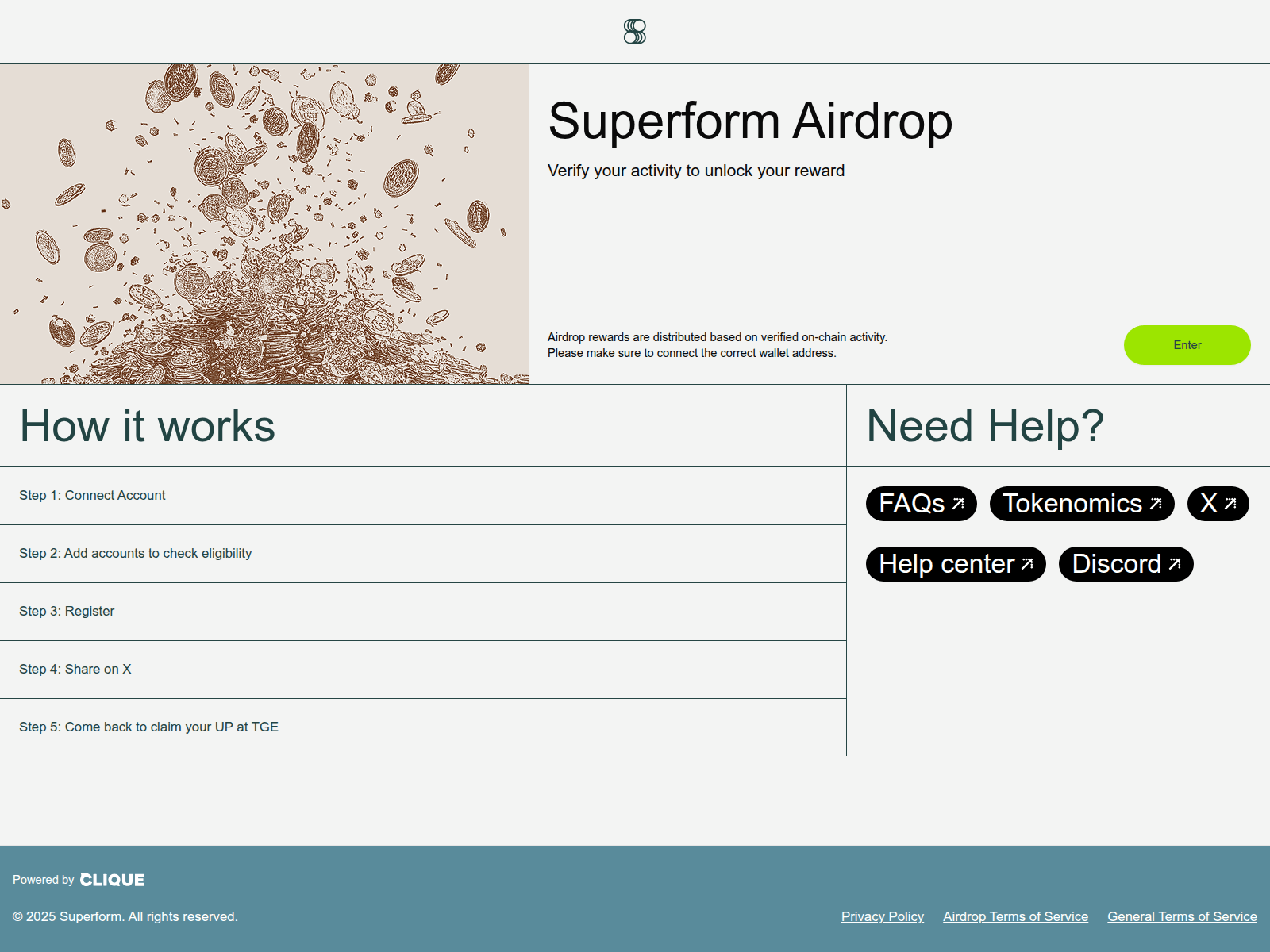 Screenshot of claimsuperformfoundation.org