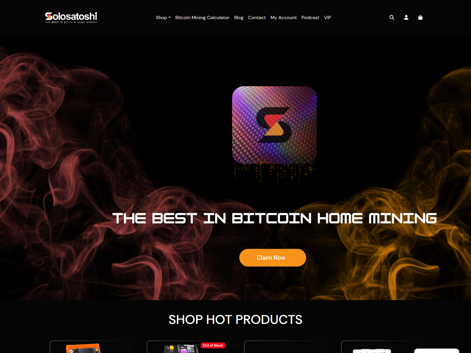Screenshot of solosatashi.com