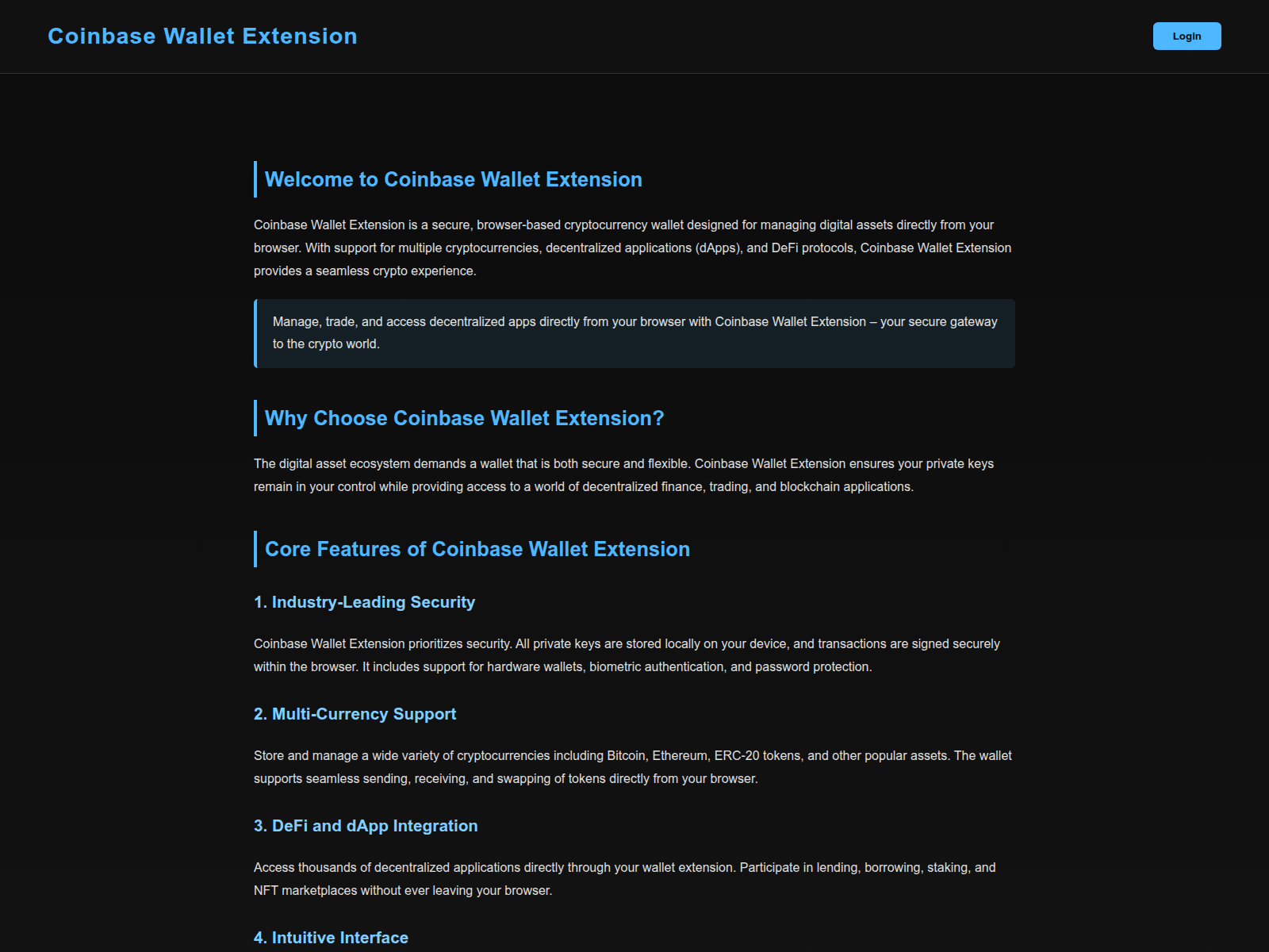 Screenshot of present-extension-coin-en.pages.dev