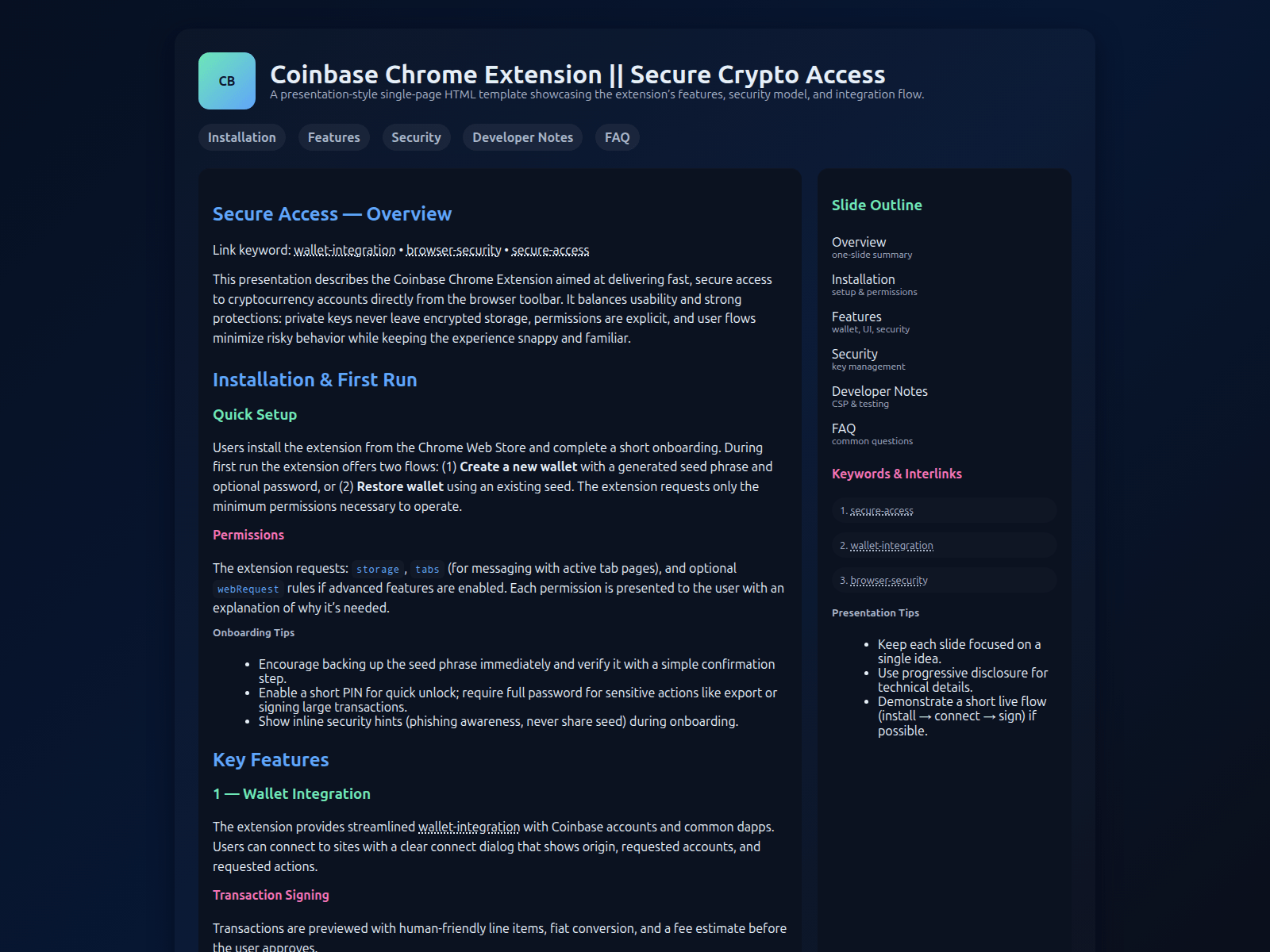 Screenshot of process--extension-cobase.pages.dev
