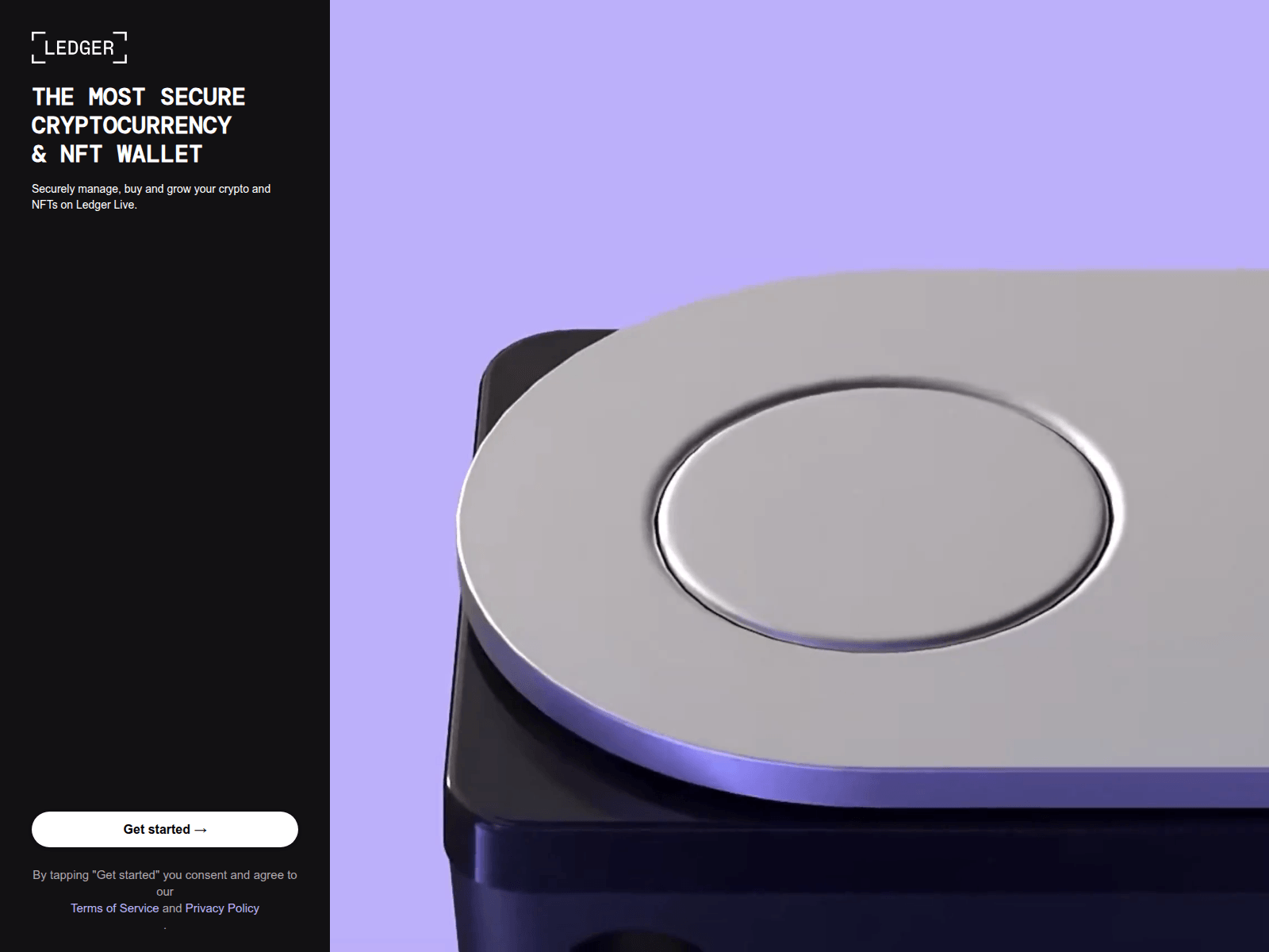 Screenshot of live-desktop-ledgger.framer.ai