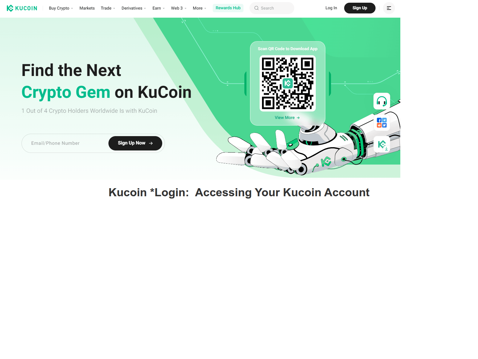 Screenshot of kconnlign.webflow.io