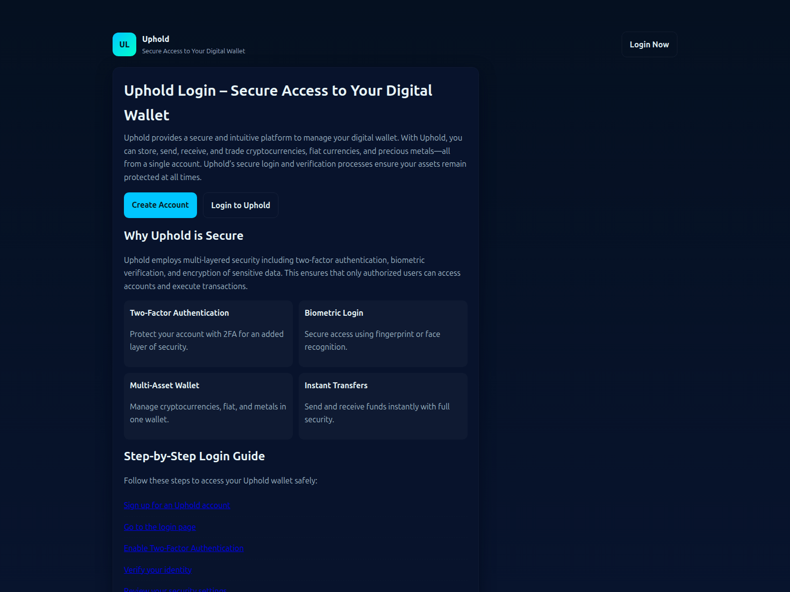 Screenshot of up-hold-log-en.pages.dev