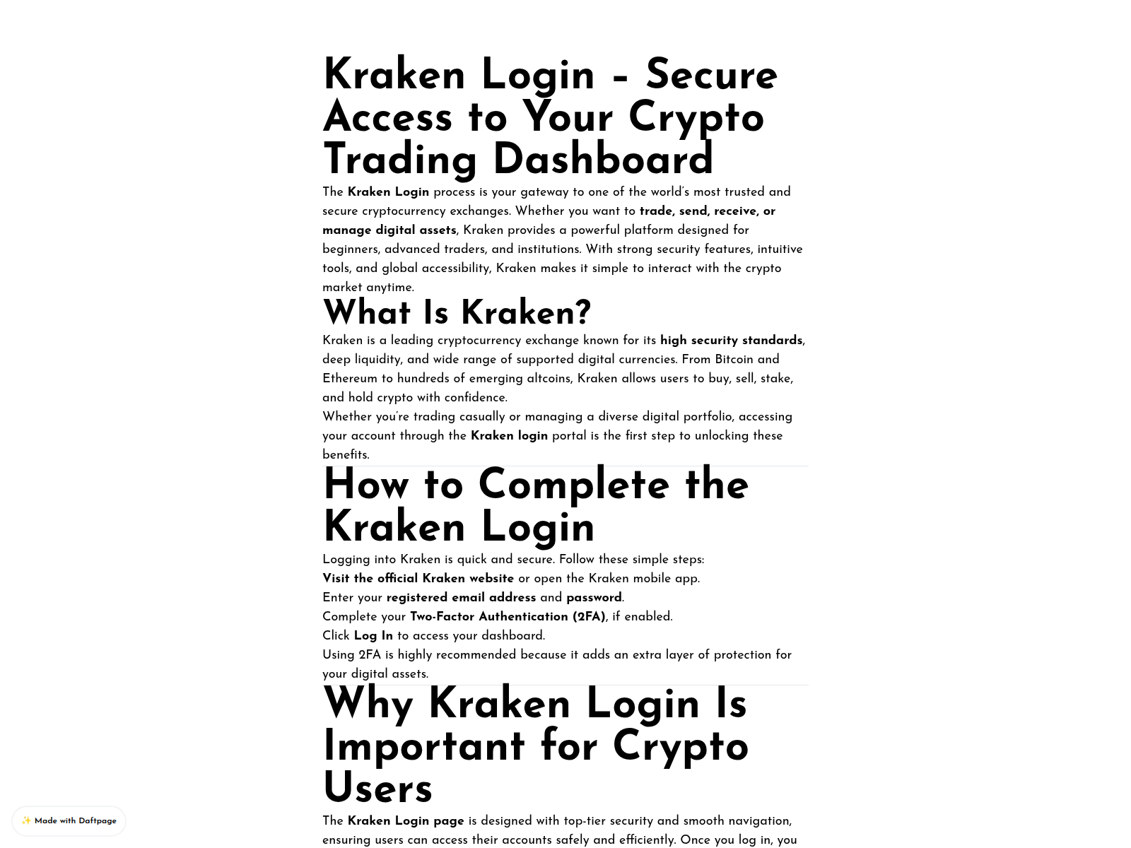Screenshot of authd-kraken-my.daftpage.com