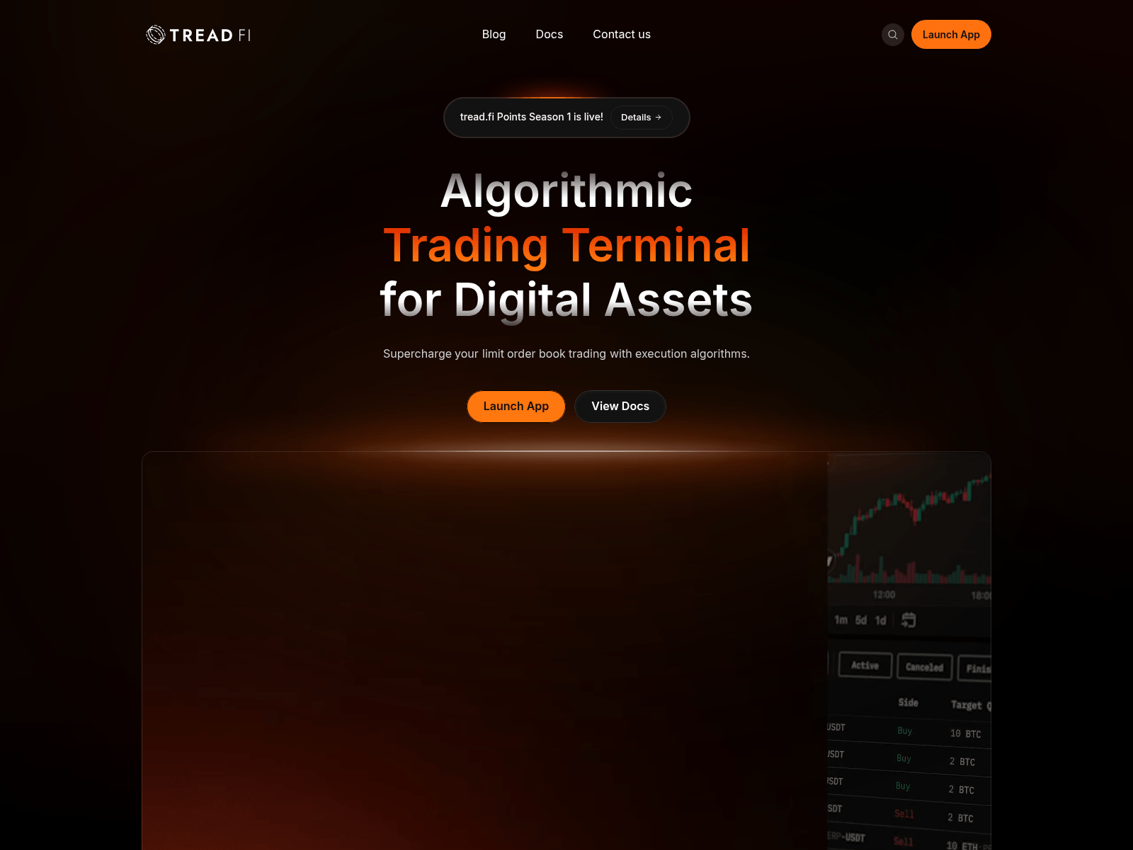 Screenshot of www.tread.fi