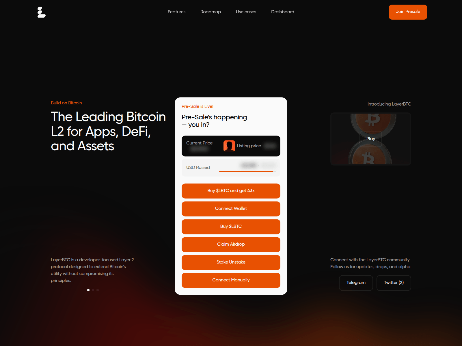 Screenshot of claimlayerbtc.world