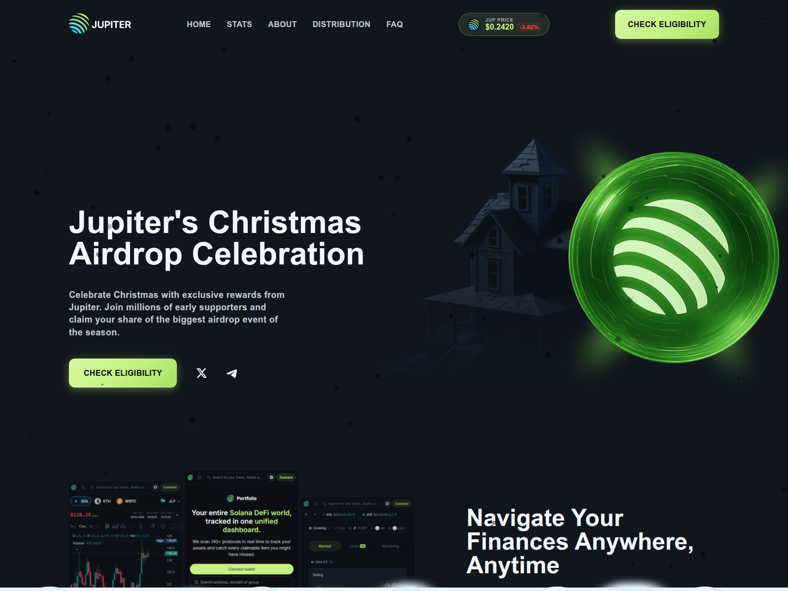 Screenshot of jupdefi.live
